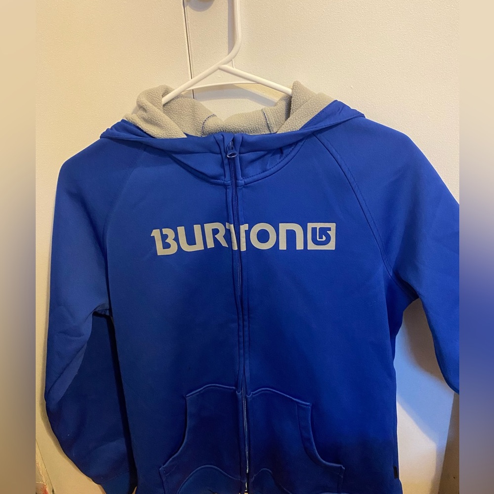 Burton zip up